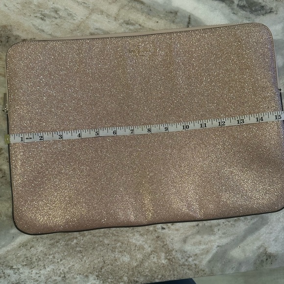 Gorgeous like new large Kate spade glitter laptop case - Picture 7 of 10